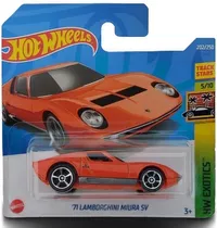 '71 Lamborghini Miúra Sv Hot Wheels Exotics 202/250