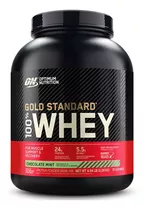 Suplemento En Polvo Optimum Nutrition  Proteína Gold Standard 100% Whey Proteína Sabor Chocolate Mint En Pote De 2.22kg