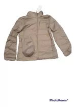 Campera Uniqlo Ultra Light Down Jacket Mujer Beige Original