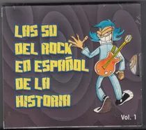 Las 50 Del Rock En Español. Varios 3 Cd´s Original Usado Qqi