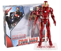 Homem De Ferro Action Figure Vingadores Guerra Civil Marvel