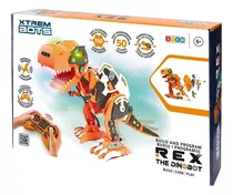 Robot Rex The Dinobot Para Construir 53 Cm Con Radio Control