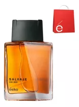 Perfume Salvaje + Bolsa De Regalo Esika Nueva Presentación