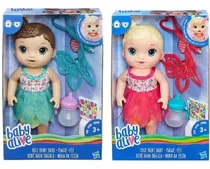 Kit 2 Boneca Baby Alive Hora Da Festa Morena E Loira -hasbro