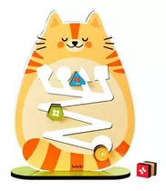 Brinquedo Educativo Rolando Figuras Com O Gatinho - Babebi