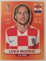 Luka Modric Croacia #12 Figuritas Mundial Qatar 2022 Panini