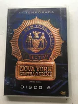 Nova York Contra O Crime Disco 6 Dvd Original Usado Dublado