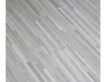 Piso Vinílico Adhesivo Simil Madera X Liston Gris Claro Pgu