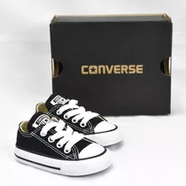 Converse Chuck Taylor Choclo Tenis Negros Bebe 100% Original