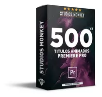 500+ Títulos Textos Animados Para Adobe Premiere