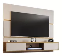 Panel Rack Tv 65 Ambar Blanco Invierno Canela