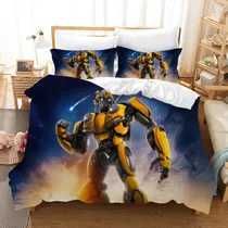 Funda De Edredón For Cama Doble Transformers Bumblebee