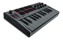 Akai Professional Mpk Mini Mk3 Gris - Controlador Midi