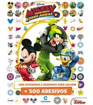 Livro 500 Adesivos E Atividade Mickey Mouse Disney Culturama