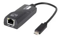 Adaptador Usb Tipo C 3.1 Para Rede Rj45 Gigabit 10/100/1000