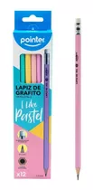 Lapiz De Grafito Pastel Pointer De 12 Und