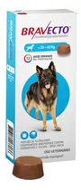 Antipulgas E Carrapatos Bravecto Cães De 20 A 40 Kg Original