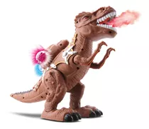 Dinossauro Brinquedo Anda Com Sons E Luzes Solta Fumaça 2023