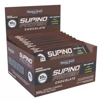 Barras De Proteína Supino Chocolate X 12 Unidades | 360 Gr.