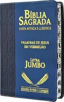 Bíblia Evangélica Com Harpa E Corinhos - Letra Padrão Jumbo Extra Gigante