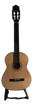 Guitarra Criolla Clásica Parquer Custom Gc109bl Color Marrón Claro