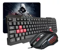 Combo Gamer Teclado Mouse Mouse Pad Computador Videogame