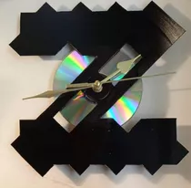 Reloj De Pared Disco Vinil Zapato 3 Retrovinilvzla Vinylart