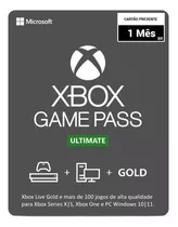 Xbox Game Pass Ultimate 1 Mês Assinatura Gift Card Brasil
