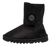 Bota Australiana Pantubotas Mujer Corderito Boton A603