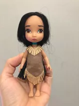 Boneca Pocahontas Mini Animator, Usada Sem Caixa, Olhe Fotos