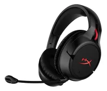 Auriculares Gamer Inalámbricos Hyperx Cloud Flight Hx-hscf Negro Con Luz  Rojo Led