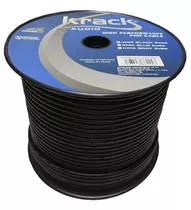 Rollo De Cable Krack Balanceado Para Micrófono 100 Mts 2x24