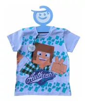 Camiseta Masculino Infantil Authenct Games Mescla Kamylus