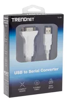 Cabo Tu-s9 Trendnet Conversor Serial Rs232 Db9 Usb Novo 2.0r