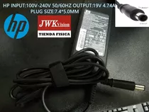 Cargador Laptop Hp 19v 4.74a Plug 7.4*5.0mm Jwk