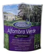 Semilla De Césped Alfombra Verde Premium 1 Kg Best Garden