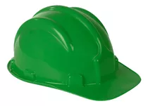 Capacete De Segurança C/ Carneira Obra Proteção Trabalho Epi Cor Verde-escuro