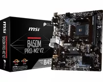 Motherboard Msi B450m Pro-m2 V2 Amd Am4 64gb