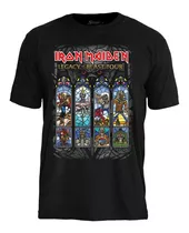 Camiseta Stamp Iron Maiden Legacy Of The Beast Tour Ts1423