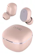 Audífonos In-ear Gamer Inalámbricos Htc True Wireless Earbuds Tws1 Rosa Con Luz Led