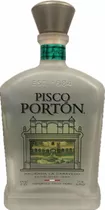 Botella Pisco Portón Coleccionable Mosto Verde 375ml
