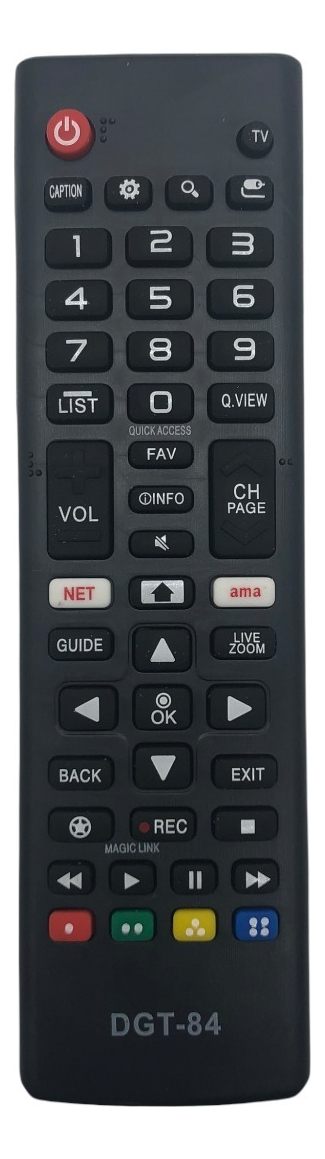 Control Remoto Generico Compatible LG Smart Tv