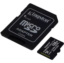 Memoria Micro Sd 128gb Kingston Clase 10 Hd Celular Tablet