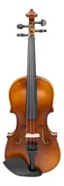 Violin Acústico Segovia Estudio Antique Mate 1/2 Tilo Arco Color Marrón Claro