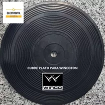 Cubre Plato Para Tocadiscos Wincofon Original Medida Exacta 