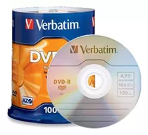 Dvd Verbatim -r * 16x 4,7gb 120min Con Sobre 10u (nuevo)