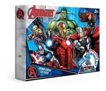 Quebra Cabeça 120 Pçs Grandão - Vingadores Marvel - Toyster