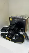  Nikon Kit D3300 + Lente 18-55mm Vr Ii Dslr Color  Negro 