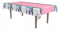 Beistle 54730 Tienda Mantel De Soda  Taburetes 54 X 108 Mant