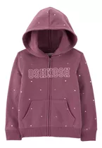 Campera Con Capucha Oshkosh Corazones Universo Binario